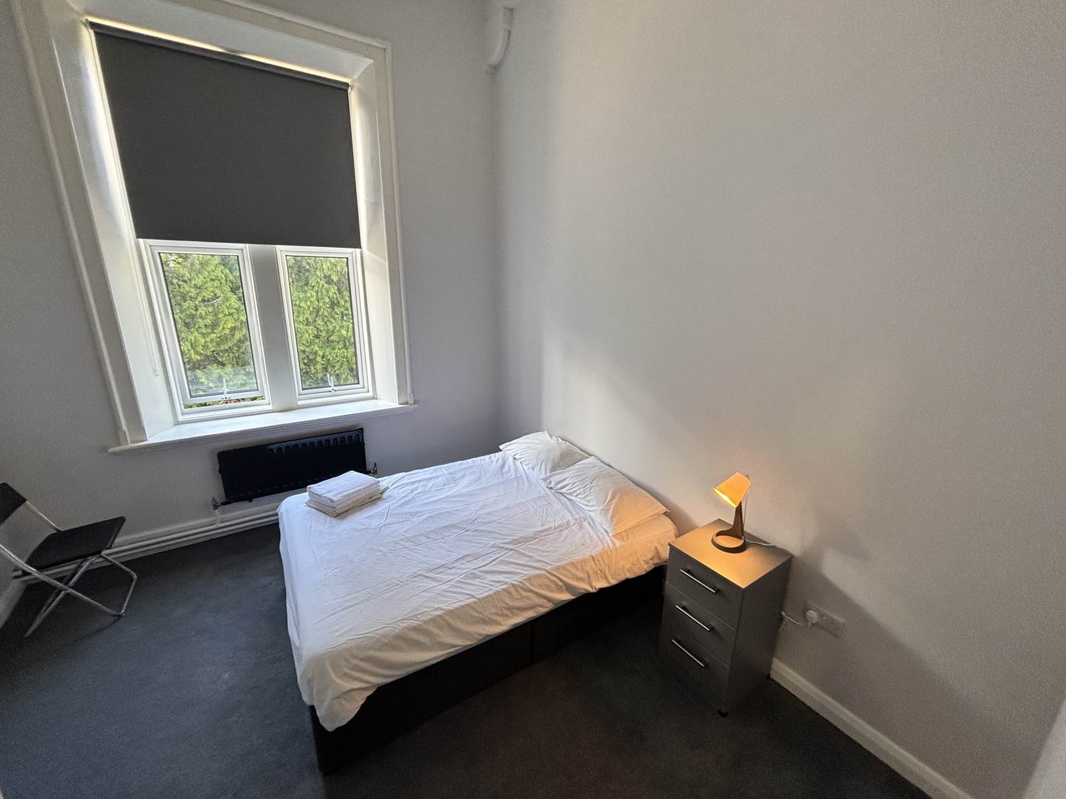 Private double bedroom at Bower Hall