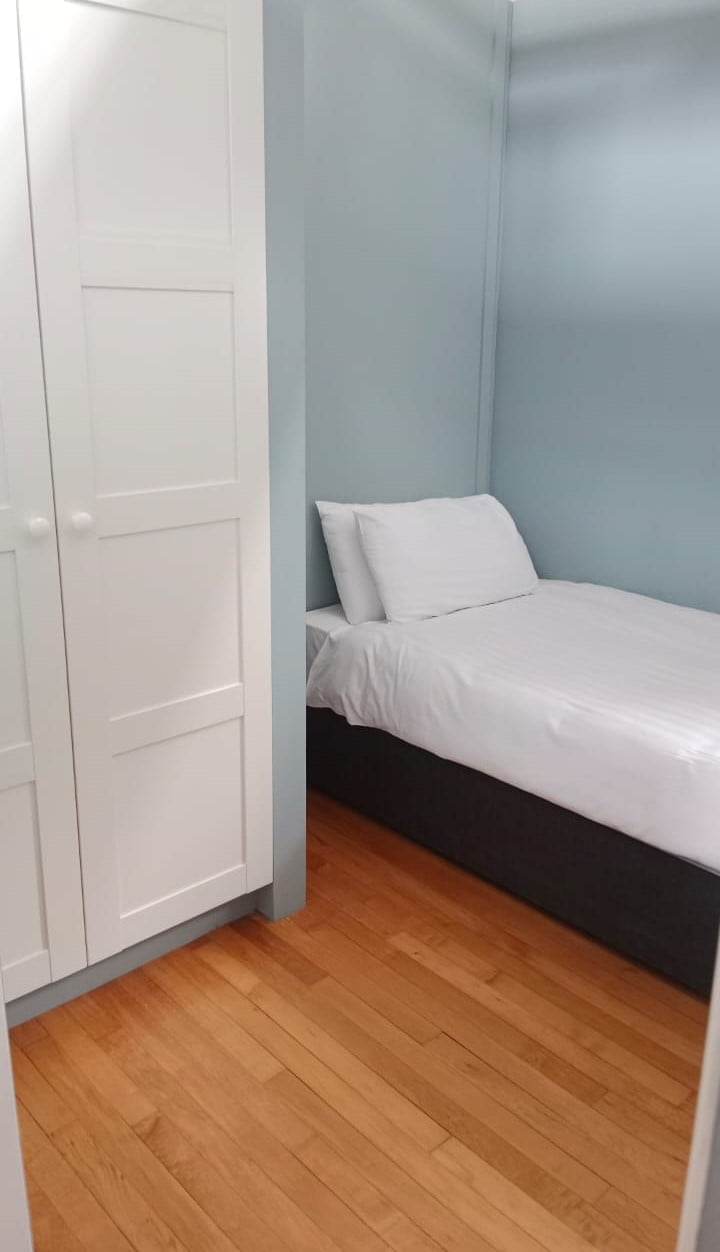 Private single bedroom at Bower Hall